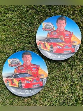 Bill Elliott #94 NASCAR 25th Anniversary McDonalds Commemorative Plate